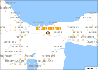 map of Aguas Buenas