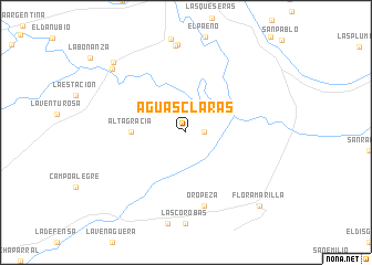 map of Aguasclaras