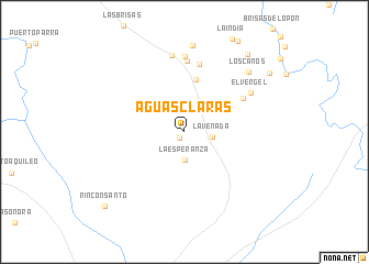 map of Aguas Claras