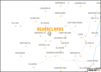 map of Aguas Claras
