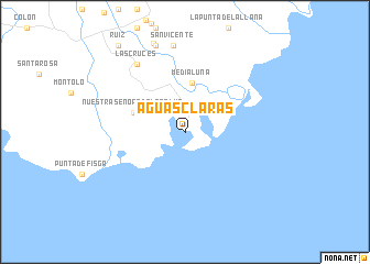 map of Aguas Claras