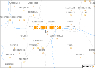 map of Agua Sembrada