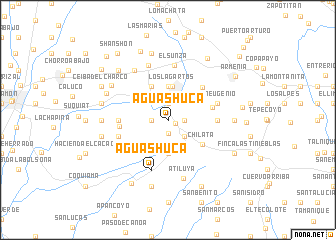 map of Agua Shuca