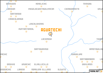 map of Aguatechi