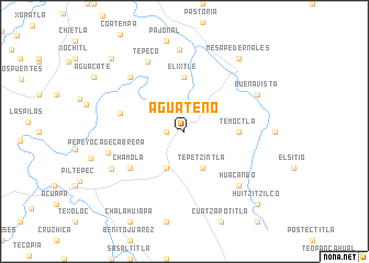 map of Aguateno