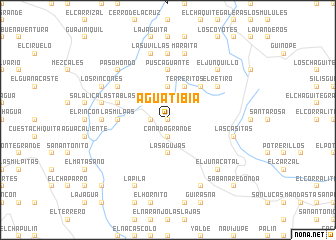 map of Agua Tibia