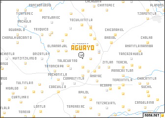 map of Aguayo