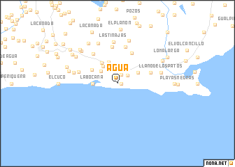 map of Agua