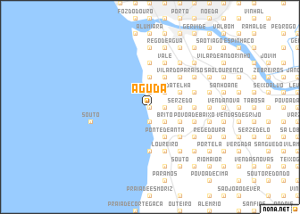 map of Aguda