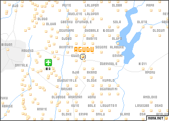 map of Agudu