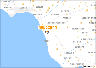 map of Agudzera