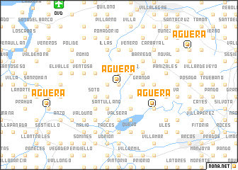 map of Agüera