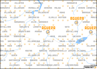 map of Agüera