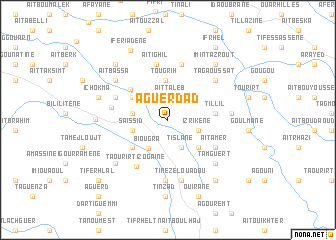 map of Aguerdad