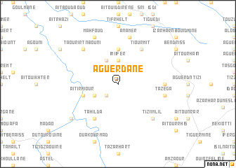 map of Aguerdane