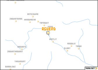 map of Aguerd