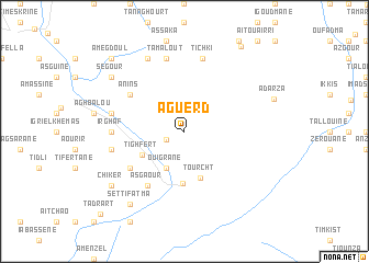 map of Aguerd