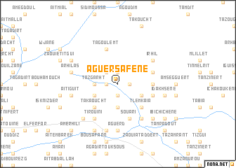 map of Aguersafene