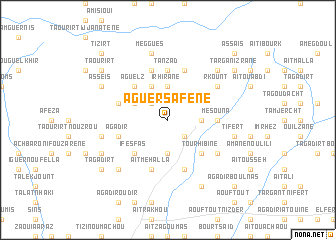 map of Aguersafene