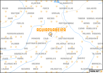 map of Aguiar da Beira