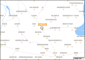 map of Aguia
