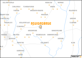 map of Aguidagbadé