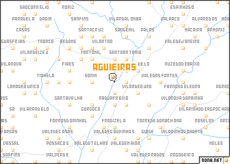 map of Aguieiras