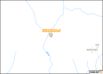 map of Aguigdiji