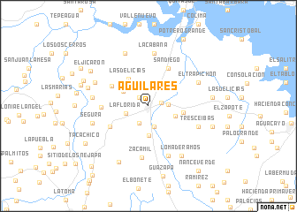 map of Aguilares