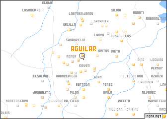 map of Aguilar