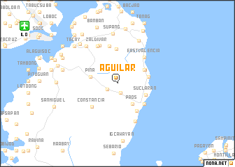 map of Aguilar