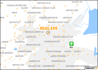 map of Aguilera