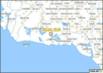 map of Aguilisin