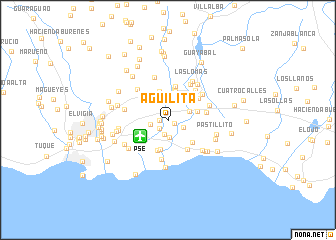 map of Aguilita