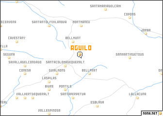 map of Aguiló