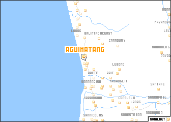 map of Aguimatang