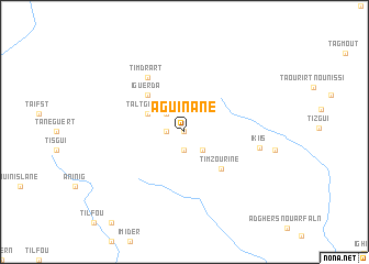 map of Aguinane