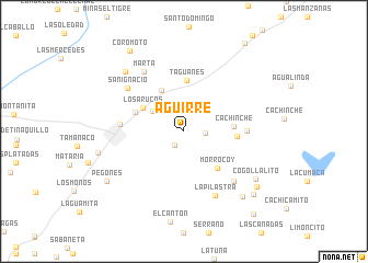 map of Aguirre