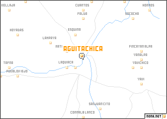 map of Aguita Chica