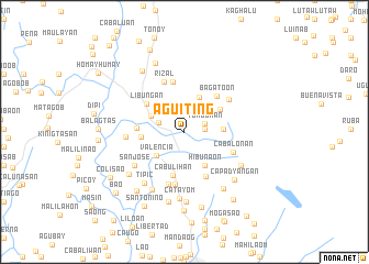 map of Aguiting