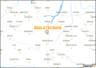 map of Agulezechuku