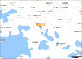 map of Agule