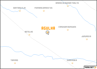 map of Agulha