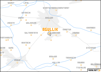 map of Agullik