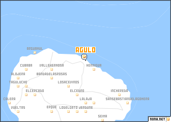 map of Agulo