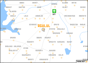 map of Agulul