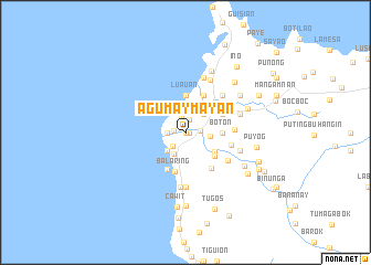 map of Agumaymayan