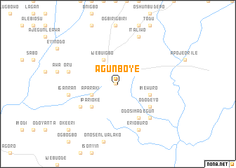 map of Agunboye