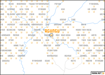 map of Agungu