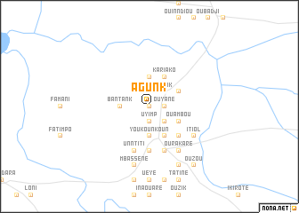 map of Agunk